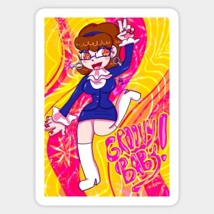 Groovy, Baby! Sticker